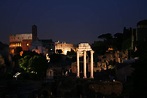 Rom bei Nacht Foto & Bild | europe, italy, vatican city, s marino ...