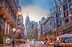 Fotografías de ciudades y paisajes: Fotografía nocturna de Madrid
