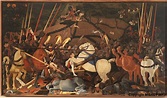 Battle of San Romano by Paolo Uccello | Artworks | Uffizi Galleries