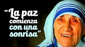 30 frases inspiradoras de la Madre Teresa de Calcuta que producen paz ...