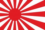 Rising Sun Japanese Flag Vector Free Vector cdr Download - 3axis.co