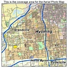 Aerial Photography Map of Wyoming, MI Michigan