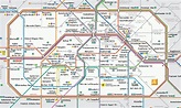 Bahn de berlín mapa - mapa de Berlín bahn (Alemania)