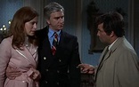 Susan Clark, Leslie Nielsen and Peter Falk in Columbo: Lady in Waiting ...