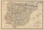 España. Mapas generales. [1840-1865]