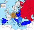 Hisatlas - Map of Europe 1939
