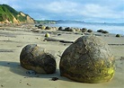 La playa Koekohe y sus enigmáticas rocas esféricas