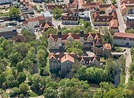 Köthen (Anhalt) von oben - Schloss Köthen in Köthen (Anhalt) im ...