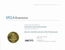 UCLA Extension-Certificate in Construction Management