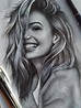 Smile - Woman portrait | Portrait drawing, Portraiture drawing ...