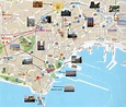 Carte de Naples : sites touristiques