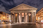 panthéon rome style architectural – pantheon architecture design – 023NLN