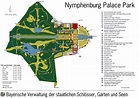 Map of Nymphenburg Palace and Park Fountain, Cathedrals, Park, Bavaria ...