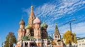 Catedral De St Vasily En La Plaza Roja Mosc? Rusia Foto de archivo ...