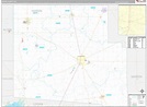 Hardin County, OH Wall Map Premium Style by MarketMAPS - MapSales