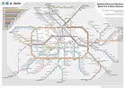 Berlin Maps: S- & U-Bahn Walking Map by Kristin Baumann - Berlin Love