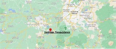 ¿Dónde está Santiago Tianguistenco en Mexico? Mapa Santiago ...