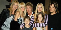 Rod Stewart's Kids United for Their Cancer Fighter Dad & Had Cozy Home ...