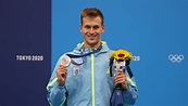 JO 2021 : Le nageur ukrainien Mykhailo Romanchuk offre sa première ...