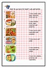 What do you have for lunch? - Interactive worksheet | English ...