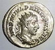 Ancient Roman Silver Empire Coin Philip I " The Arab " 244ad - 249ad ...