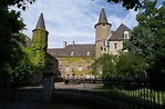 the chateau in differdange, luxemburg where we took our classes ...