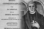 22 de octubre de 1814, promulgación de la Constitución de Apatzingán ...