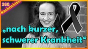 Klara Höfels ist tot! "SOKO", "Wilsberg", „Rote Rosen“ - YouTube
