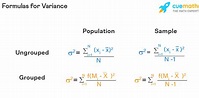 Variance - Definition, Formula, Examples, Properties