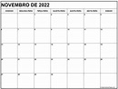 novembro de 2022 calendario grátis em português | Calendario novembro
