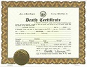 5+ Printable Certificate Of Death Templates With Samples | HowToWiki
