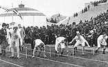 6 de Abril de 1896: Início dos 1ºs Jogos Olímpicos da era moderna em ...