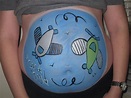 ColorfulThoughts: Maternity Belly Painting