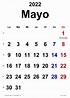 Calendario Mayo 2022 - Calendario Ottobre