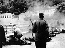 28 aprile 1945, a Dongo (Co) i gerarchi fascisti catturati il giorno ...