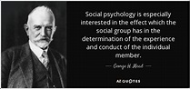 TOP 25 SOCIAL PSYCHOLOGY QUOTES | A-Z Quotes