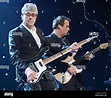 Graham Gouldman and Mick Wilson of 10cc performs on stage at the Royal ...