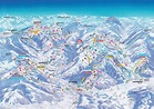 Austria ski resorts map - Austria ski map (Western Europe - Europe)