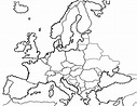 Dibujos de Mapa de Europa 9 para Colorear para Colorear, Pintar e ...