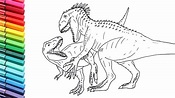 Indoraptor Vs Indominus Rex Coloring Pages You can use our amazing ...