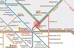 Bornholmer Strasse station map - Berlin S-Bahn U-Bahn