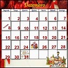 Kikinho Art: Calendário do mês de dezembro | Dezembro, Calendário, Mes ...