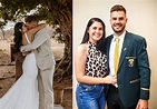 In Pictures Meet Proteas Captain Aiden Markrams Wife On Their Wedding