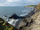Wales, Aberystwyth Foto & Bild | landschaft, meer & strand, steilküsten ...