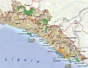 Cartina Della Liguria Di Levante - Cartina Italia
