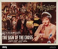 Sign of the Cross, The (1932) - Movie Poster Stock Photo - Alamy