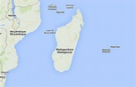 ﻿Mapa de Madagascar﻿, donde está, queda, país, encuentra, localización ...