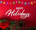We Wish You Happy Holidays And A Joyful New Year