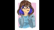 Speedpaint dibujo de mi 🖤 - YouTube