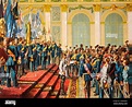 Deutsche Reichsgründung. The Proclamation of the German Empire at the ...